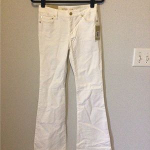 Michael Kors Selma Flare White Jeans  in Size 2
